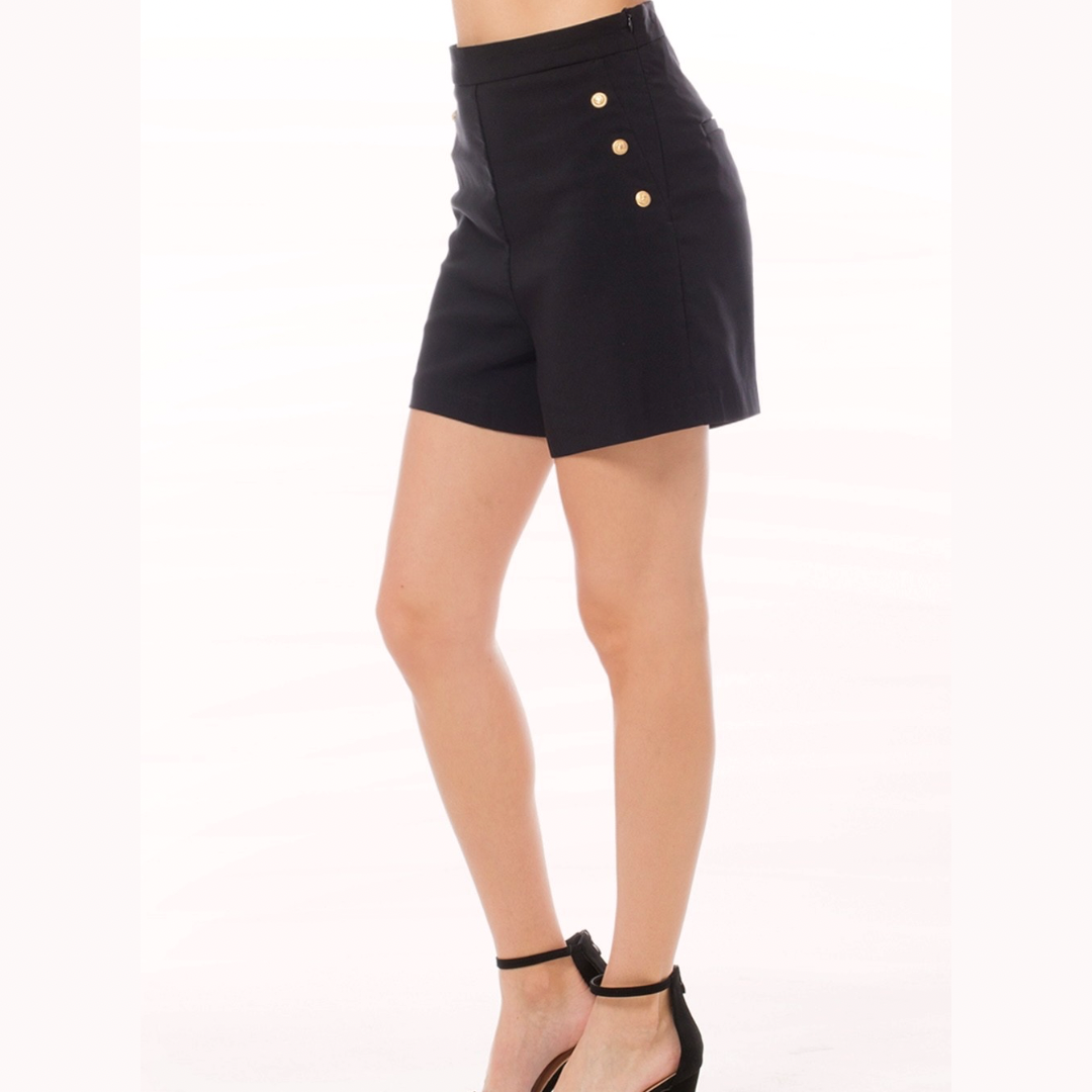 HIGH WAISTED SAILOR SHORT
