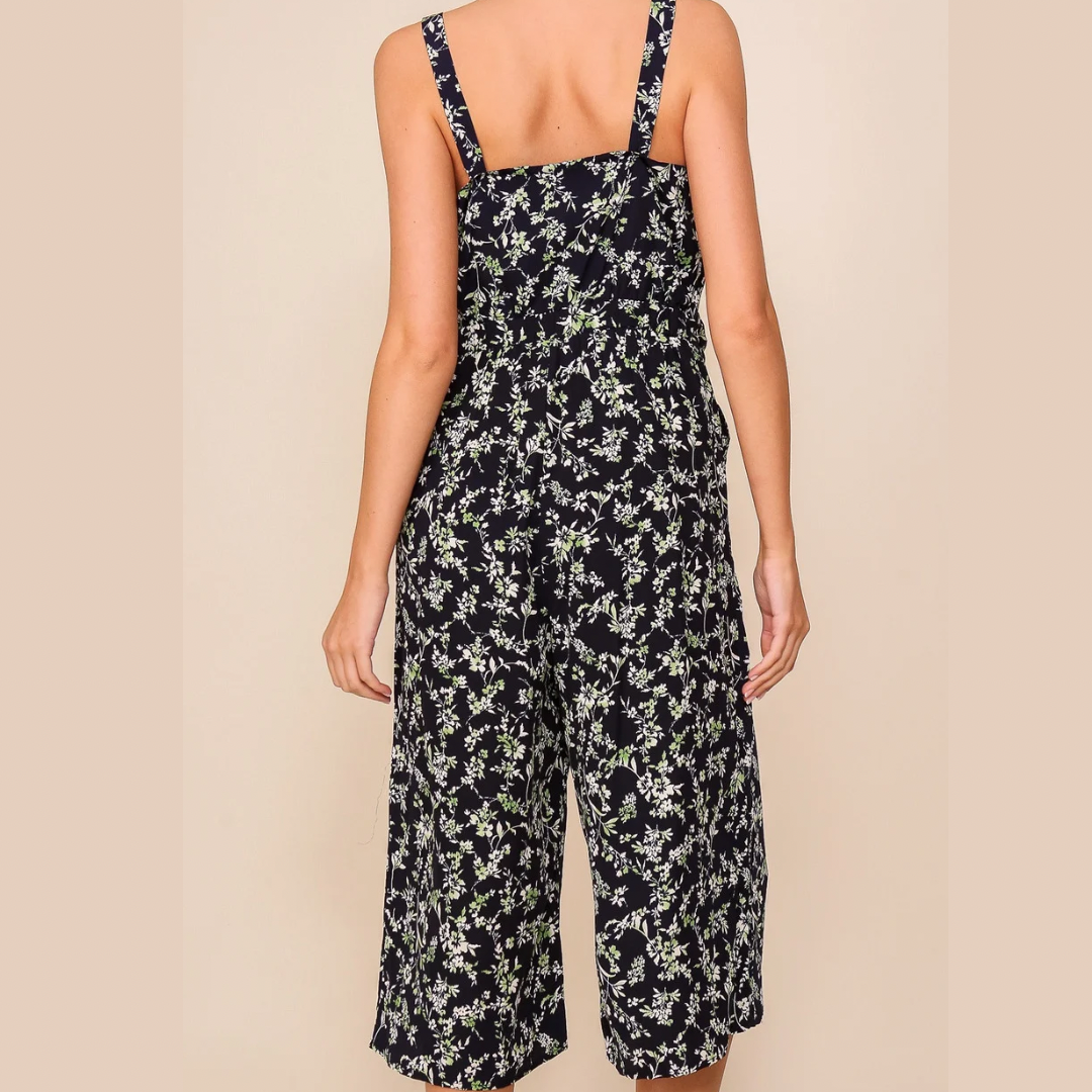 Amelia Floral Print Jumpsuit